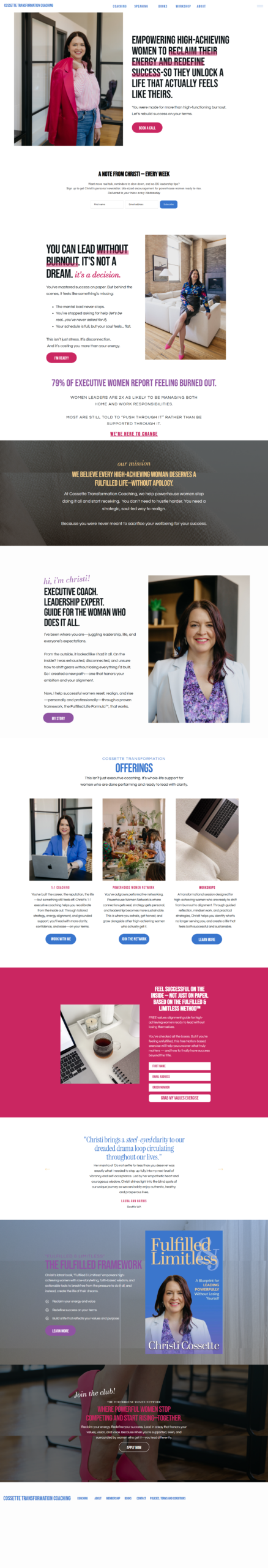 Cossette Transformation Coaching